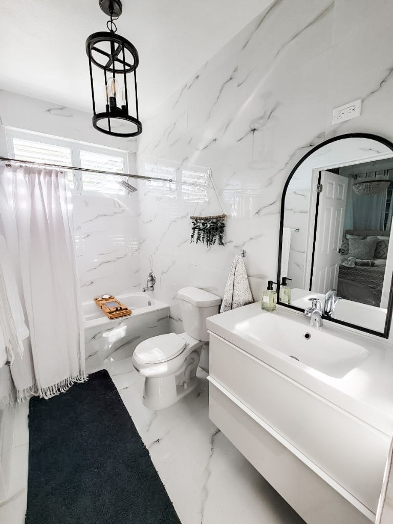 Full Marble Bathroom Renovation